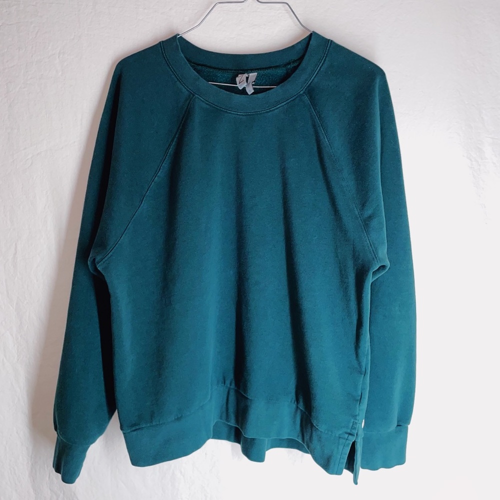 Zella Green Pullover Sweatshirt